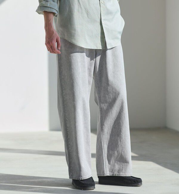 UNITED ARROWS green label relaxing「プリント バイオ バギー パンツ」|その他|MD.GRAY