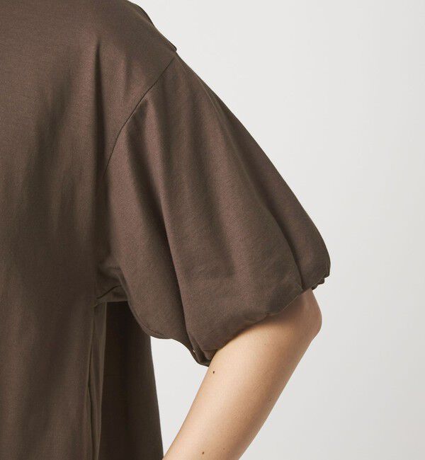 UNITED ARROWS green label relaxing「ギャザースリーブ プルオーバー カットソー」|Tシャツ・カットソー|