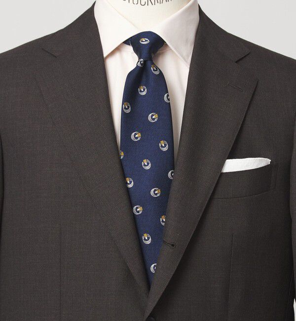 UNITED ARROWS green label relaxing「GLR ジャパン ヴィンテージ 8.0cm コモン1 ネクタイ」|ネクタイ・蝶ネクタイ|NAVY