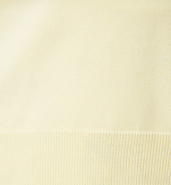 UNITED ARROWS green label relaxing「【WEB限定】＜at ease＞エリツキ スキッパー ニット 接触冷感 UVカット 遮熱」|ニット・セーター|