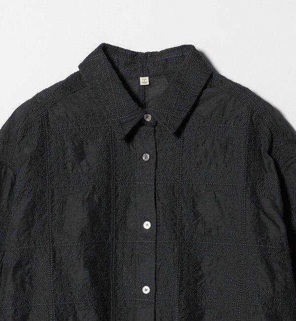 UNITED ARROWS green label relaxing「シアー クロス ステッチ シャツ」|シャツ・ブラウス|