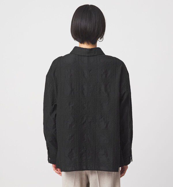 UNITED ARROWS green label relaxing「シアー クロス ステッチ シャツ」|シャツ・ブラウス|