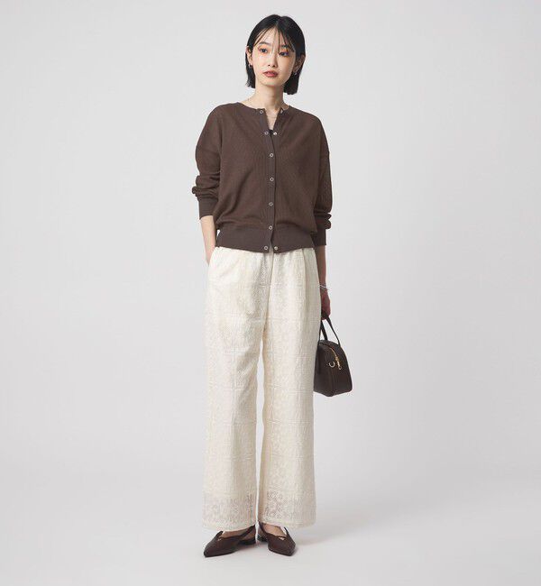 UNITED ARROWS green label relaxing「シアー サーマル 2WAY カーディガン」|カーディガン|