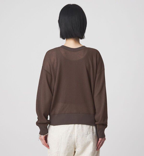 UNITED ARROWS green label relaxing「シアー サーマル 2WAY カーディガン」|カーディガン|