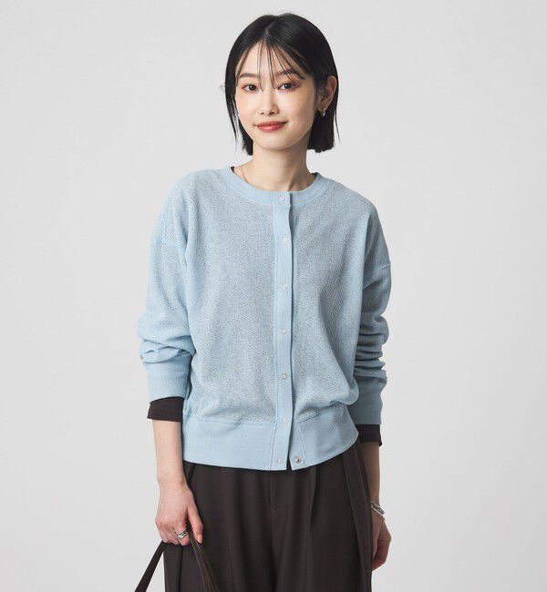 UNITED ARROWS green label relaxing「シアー サーマル 2WAY カーディガン」|カーディガン|