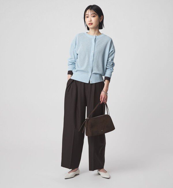 UNITED ARROWS green label relaxing「シアー サーマル 2WAY カーディガン」|カーディガン|