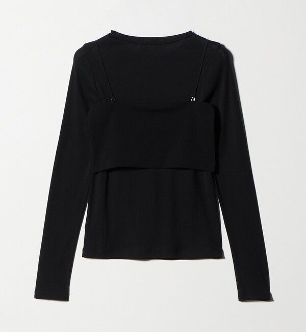 BEAUTY&YOUTH UNITED ARROWS「コットンポリウレタン ロングスリーブカットソー&バンドゥ」|Tシャツ・カットソー|