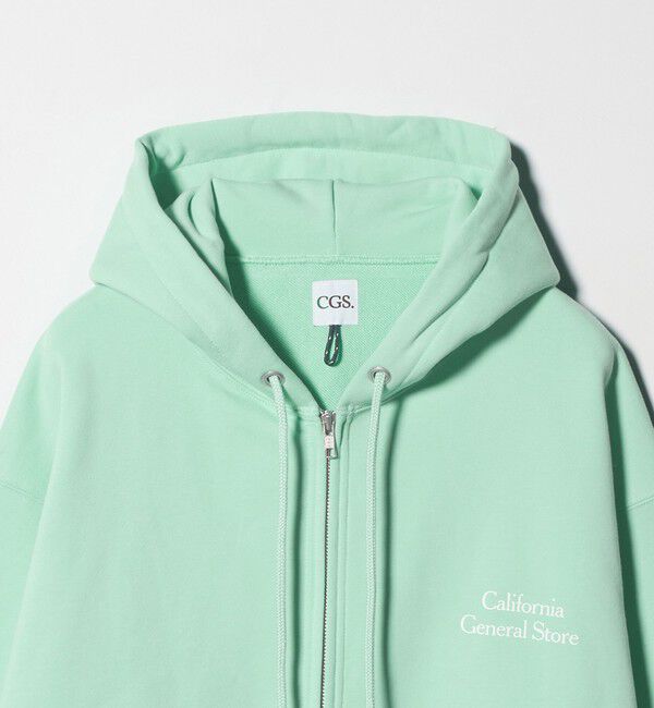California General Store「＜CGS.＞オーガニックコットン スウェット ジップ パーカー」|パーカー|
