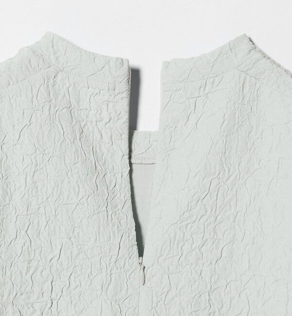 BEAUTY&YOUTH UNITED ARROWS「ジャガード クルーネック 6分袖 プルオーバー」|Tシャツ・カットソー|