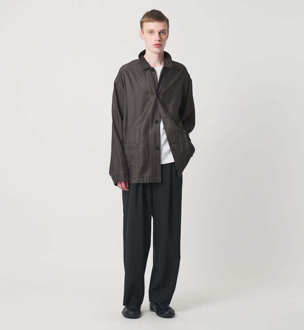 MONKEY TIME「キュプラ コットン フィブリル カバーオール シャツ」|その他|