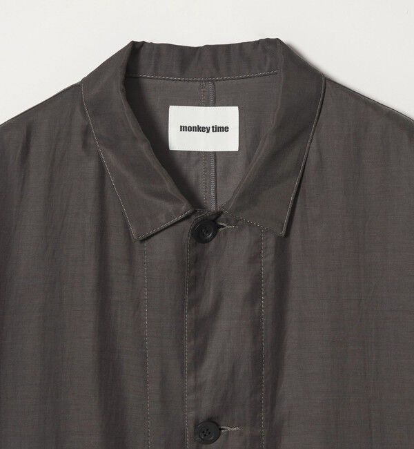 MONKEY TIME「キュプラ コットン フィブリル カバーオール シャツ」|その他|