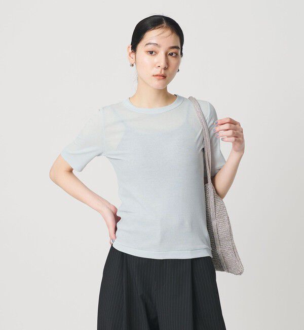 BEAUTY&YOUTH UNITED ARROWS「コットン ソフト シアー フライスTシャツ」|Tシャツ・カットソー|