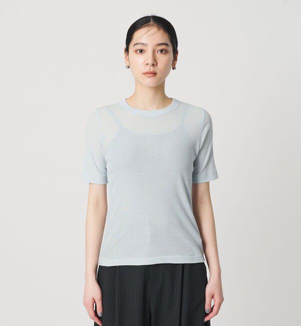 BEAUTY&YOUTH UNITED ARROWS「コットン ソフト シアー フライスTシャツ」|Tシャツ・カットソー|