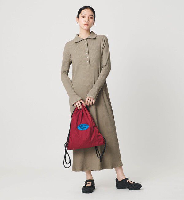 BEAUTY&YOUTH UNITED ARROWS「【WEB限定】ポロカラー リブワンピース」|ワンピース|