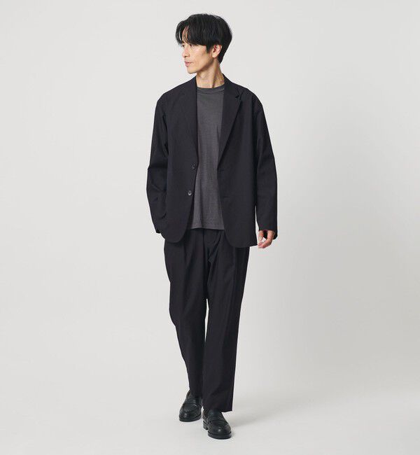 BEAUTY&YOUTH UNITED ARROWS「KOMATSU PACK 2ボタン リラックス ジャケット セットアップ対応 撥水 ウォッシャブル」|テーラードジャケット|