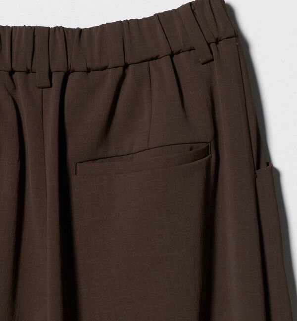 BEAUTY&YOUTH UNITED ARROWS「ポリエステルブレンド バックゴム ワイドパンツ ウォッシャブル」|その他|