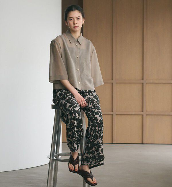 BEAUTY&YOUTH UNITED ARROWS「フラワープリント イージーパンツ ウォッシャブル」|その他|