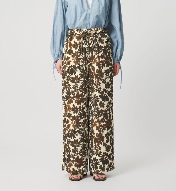 BEAUTY&YOUTH UNITED ARROWS「フラワープリント イージーパンツ ウォッシャブル」|その他|