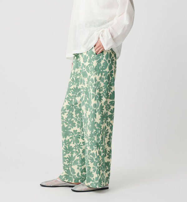 BEAUTY&YOUTH UNITED ARROWS「フラワープリント イージーパンツ ウォッシャブル」|その他|