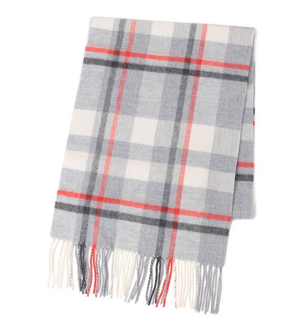 SHIPS any「SHIPS any: サープラスヤーン ウール カシミヤ チェック マフラー◇」|マフラー|