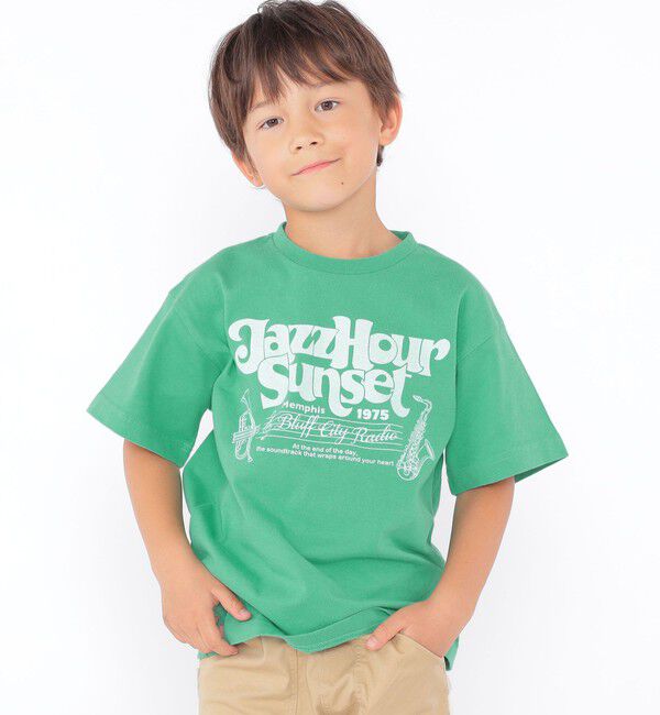 SHIPS KIDS「SHIPS KIDS:100～130cm /半袖 ヴィンテージ Tシャツ」|Tシャツ・カットソー|