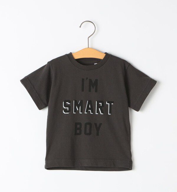 SHIPS KIDS「SHIPS KIDS:80～90cm /半袖 ヴィンテージ Tシャツ」|Tシャツ・カットソー|ダークグレー
