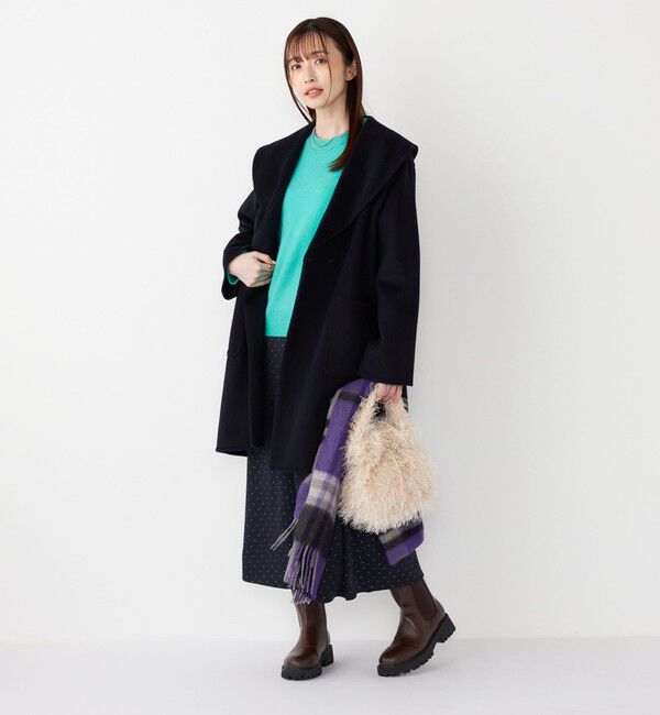 SHIPS Colors 「SHIPS Colors:〈手洗い可能〉ウール チェック ストール」|ストール|