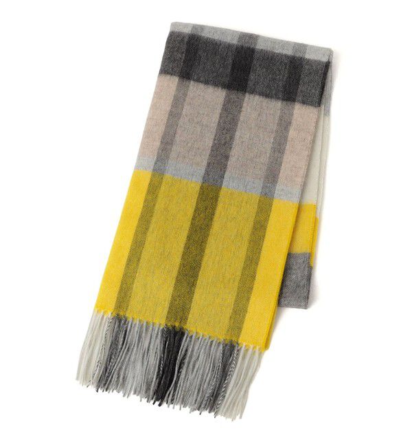 SHIPS Colors 「SHIPS Colors:〈手洗い可能〉ウール チェック ストール」|ストール|