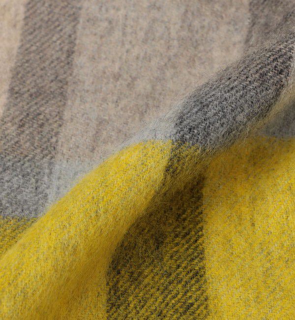 SHIPS Colors 「SHIPS Colors:〈手洗い可能〉ウール チェック ストール」|ストール|