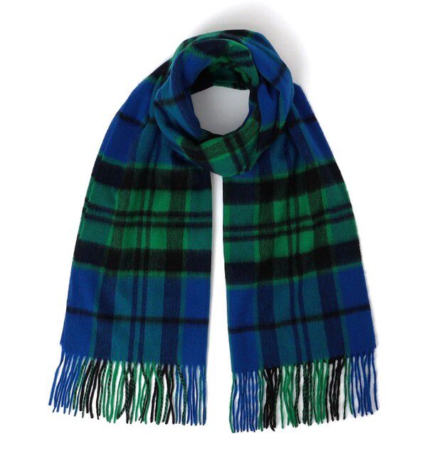 SHIPS Colors 「SHIPS Colors:〈手洗い可能〉ウール チェック ストール」|ストール|