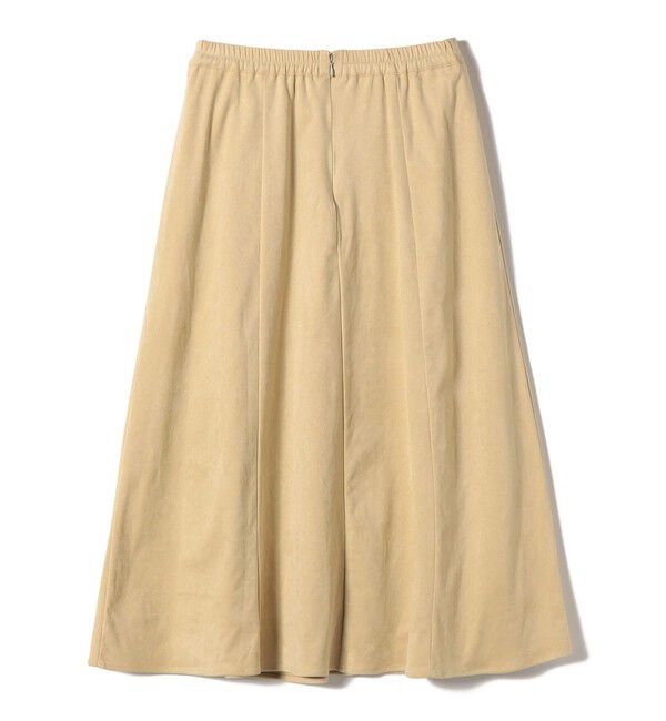 SHIPS Colors 「SHIPS Colors:〈手洗い可能〉フェイクスエード（ポリエステル）フレアスカート」|フレア|