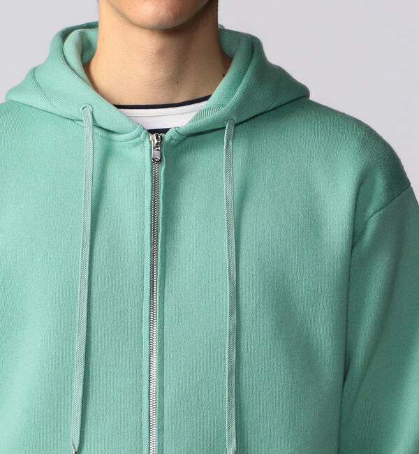 CABaN「CABaN コットンカシミヤ ジップパーカ」|ニット・セーター|