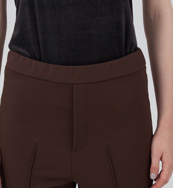 MACPHEE「レーヨンナイロン ピンタックレギンス」|レギンス・スパッツ|