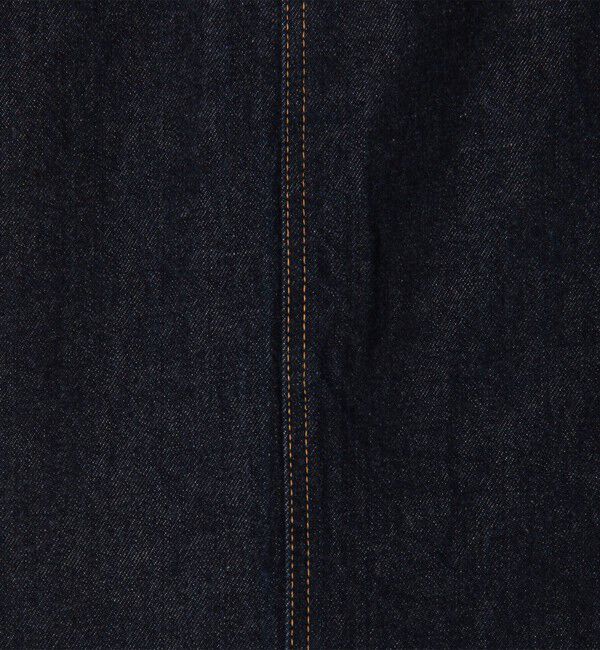 MACPHEE「コットンデニム セミフレアマキシスカート」|フレア|