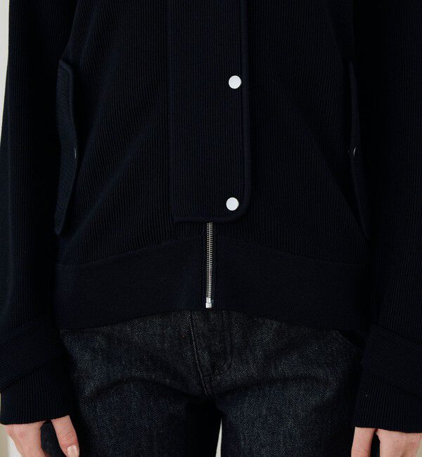 DES PRES「レーヨンナイロンタックステッチ ブルゾン」|ブルゾン・スタジャン|