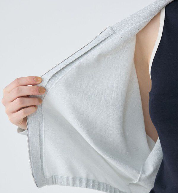 MACPHEE「ドライレーヨン Vネックカーディガン」|カーディガン|