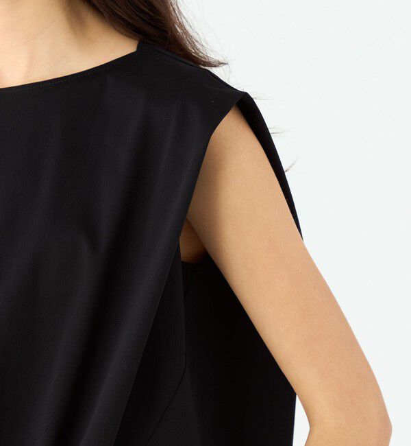 MACPHEE「トリコットジャージー タックギャザープルオーバー」|Tシャツ・カットソー|