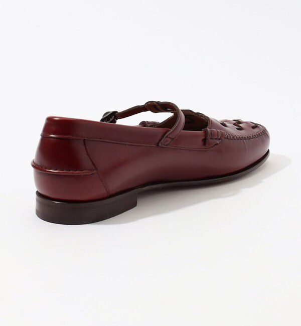 TOMORROWLAND GOODS「HEREU MAQUEDA Interwoven T-bar Loafer ストラップローファー」|ローファー|