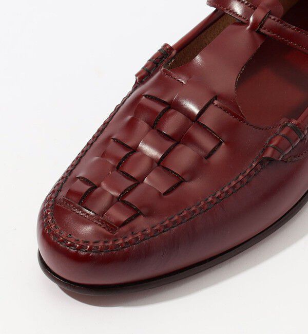 TOMORROWLAND GOODS「HEREU MAQUEDA Interwoven T-bar Loafer ストラップローファー」|ローファー|