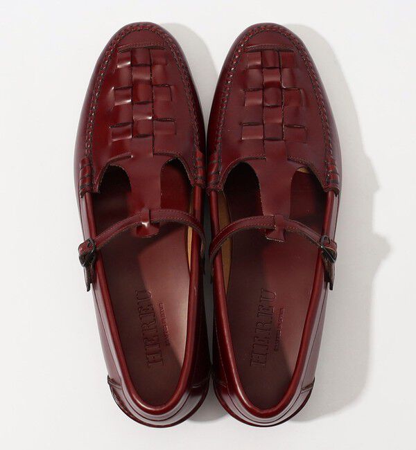 TOMORROWLAND GOODS「HEREU MAQUEDA Interwoven T-bar Loafer ストラップローファー」|ローファー|