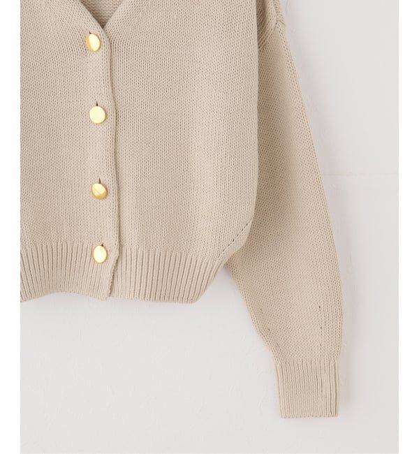 Plage「3Gバルキーヤーン 2WAY Vカーディガン」|カーディガン|