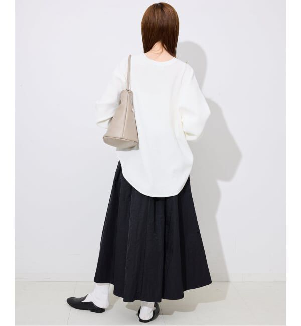 SLOBE IENA「ワッフルプルオーバー」|ニット・セーター|