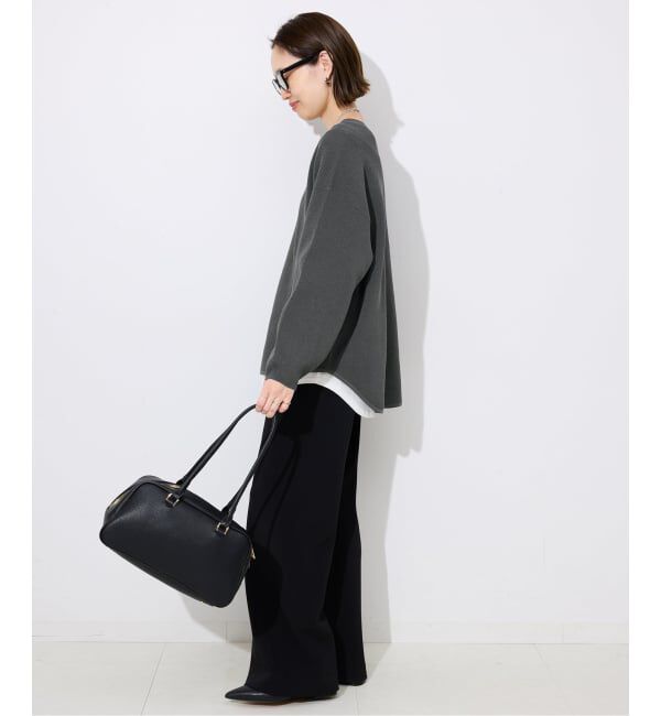 SLOBE IENA「ワッフルプルオーバー」|ニット・セーター|