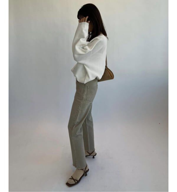 SLOBE IENA「ワッフルプルオーバー」|ニット・セーター|