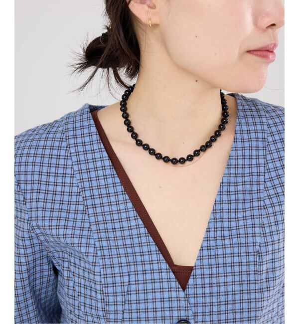 IENA「EO/イオ ROUND STONE NECKLACE ネックレス BO26SS-56」|ネックレス|