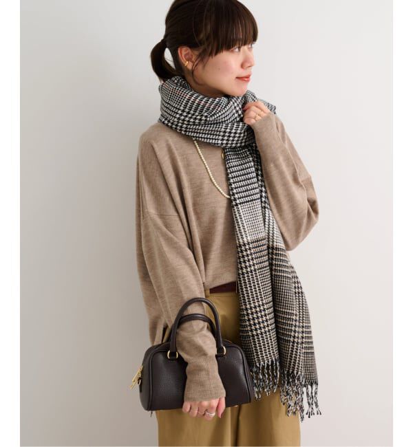 JOURNAL STANDARD relume「《追加》アクリルチェックストール」|マフラー|