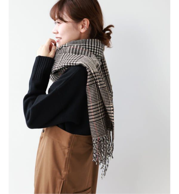 JOURNAL STANDARD relume「《追加》アクリルチェックストール」|マフラー|