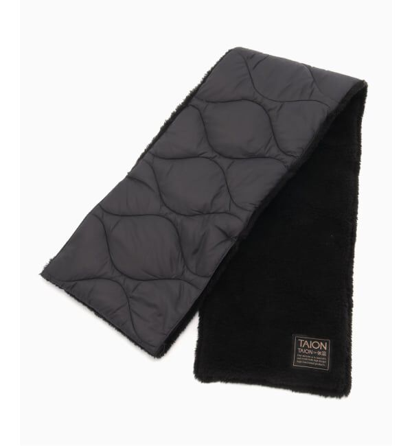 JOURNAL STANDARD relume「TAION / タイオン ミリタリー リバーシブル ダウンマフラー ソフトシェル」|マフラー|