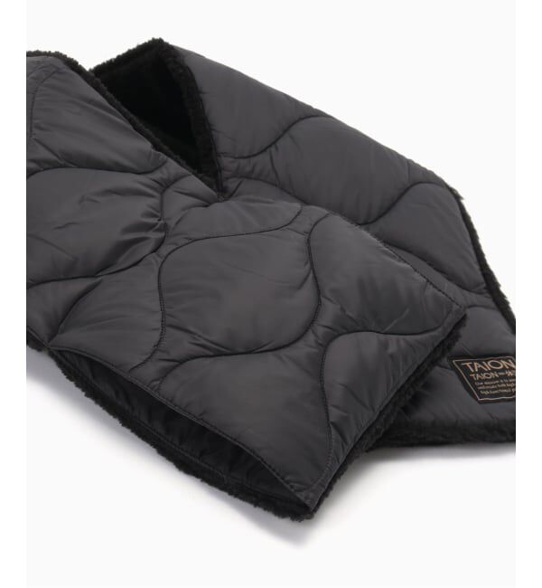 JOURNAL STANDARD relume「TAION / タイオン ミリタリー リバーシブル ダウンマフラー ソフトシェル」|マフラー|