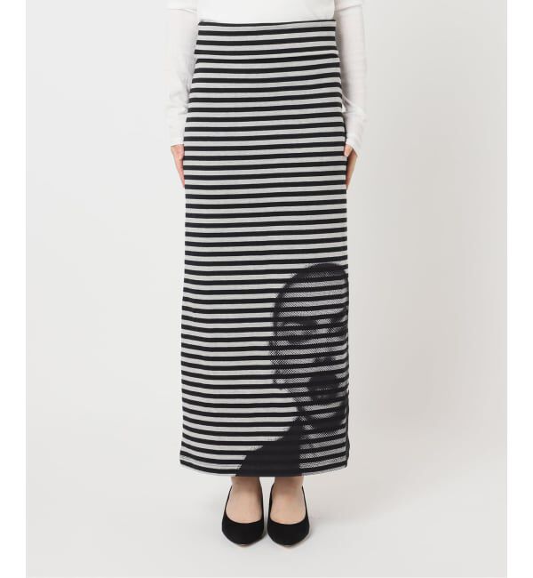 Oriens JOURNAL STANDARD「《追加予約5》ボーダープリントスカート」|スカート|